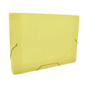 PASTA ABA ELÁSTICO OFÍCIO 335x245x55mm AMARELA- ACP