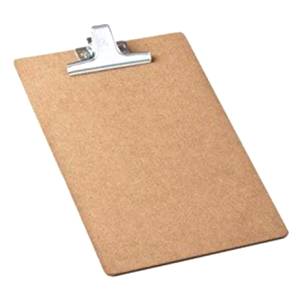 PRANCHETA EUCATEX OFICIO C/ PRENDEDOR DE METAL - CARBRINK