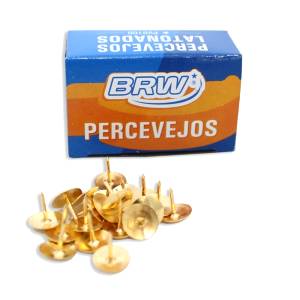 PERCEVEJO LATONADO CX. C/ 100 Unid. DOURADO - BRW