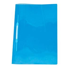 PASTA PLÁSTICA GRAMPO TRILHO 335x226x10mm AZUL - ACP