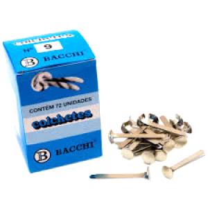 COLCHETE Nº 9 C/ 72 Unid. - BACCHI