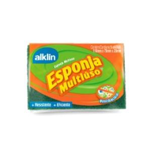 ESPONJA MULTIUSO DUPLA FACE ALKLIN