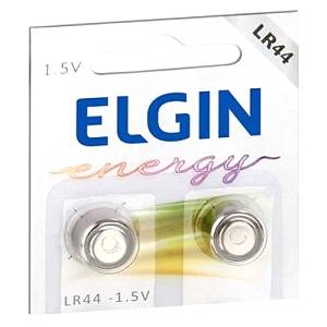 BATERIA ALCALINA 1.5V LR44 C/ 2 Unid. - ELGIN