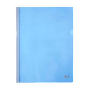 PASTA CANALETA A4 230x310x7mm AZUL - ACP