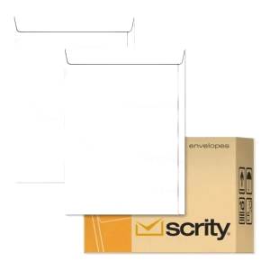 ENVELOPE SACO BRANCO 250x353mm CX. C/ 250 Unid. - SCRITY