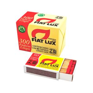 Fósforo Casa 6cx com 50 palitos FIAT LUX
