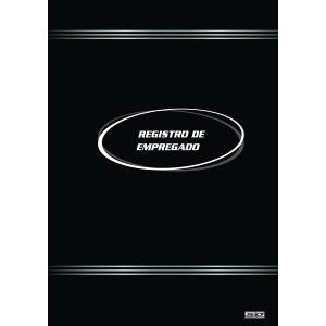 LIVRO REGISTRO EMPREGADOS 215x315mm C/ 50Fls - SÃO DOMINGOS