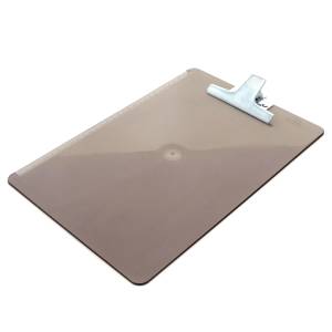 PRANCHETA ACRÍLICA 1/2 OFÍCIO PRENDENDOR DE METAL FUME - ACR