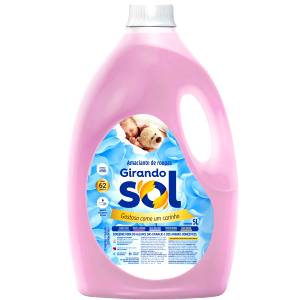 AMACIANTE 5L ROSAS E LAVANDA - GIRANDO SOL 