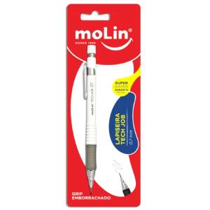 LAPISEIRA 0.7mm TECH JOB BRANCA - MOLIN