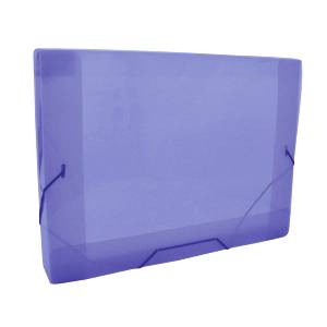PASTA ABA ELÁSTICO OFÍCIO 335x245x55mm LILÁS- ACP