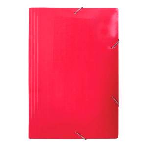 PASTA ABA ELÁSTICO PAPELÃO 335x235mm VERMELHA- FRAMA