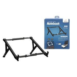 SUPORTE PARA NOTEBOOK ABS PRETO - RELIZA 