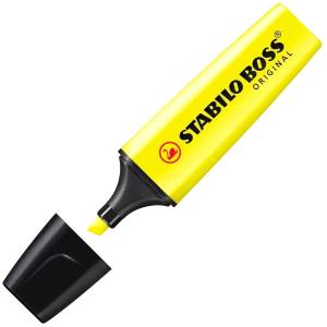 MARCA TEXTO AMARELO - STABILO BOSS