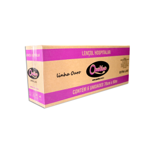 LENÇOL HOSPITALAR 70cm x 50cm C/  06 Unid. - QUALILUX
