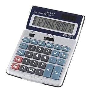 CALCULADORA DE MESA 12 DIGITOS PS-018B - HOOPSON