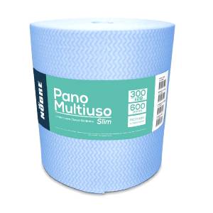 PANO MULTIUSO ROLO 28cmx50cm c/ 600 PANOS AZUL NOBRE GOEDERT