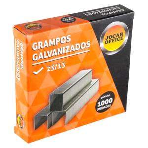 GRAMPO 23/13 C/ 1.000 Unid. GALVANIZADO - JOCAR OFFICE LEONO