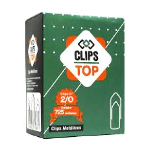 CLIPS 2/0 cx. c/ 725 Unid. - TOP 