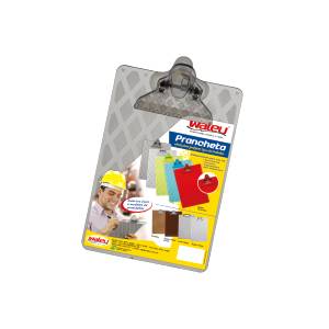 PRANCHETA ACRÍLICA 1/2 OFÍCIO FUME - WALEU