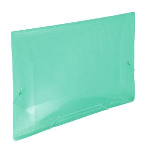 PASTA ABA ELÁSTICO OFÍCIO 332x232mm VERDE - DAC