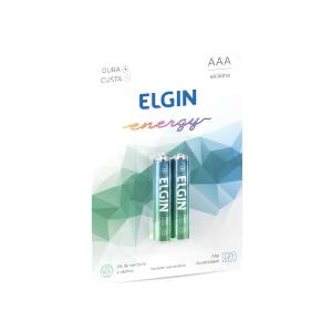 PILHA ALCALINA AAA C/ 2 Unid. - ELGIN