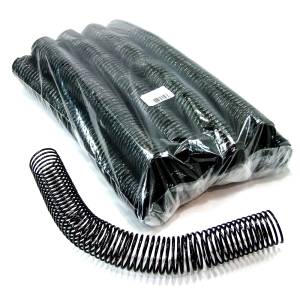 ESPIRAL PLÁSTICO 29mm PRETO C/ 36 Unid. - PLASPIRAL 