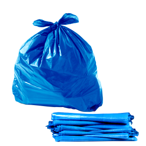 SACO DE LIXO AZUL 100L 75cmx105cmx0,07 c/ 100 Unid. - BDG