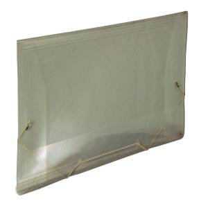 PASTA ABA ELÁSTICO OFÍCIO 332x232mm FUME - DAC